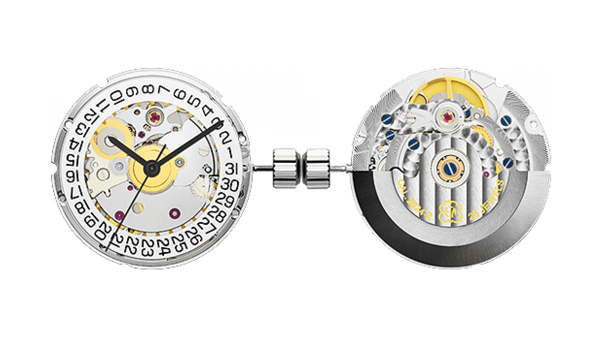 a chronometer watch movement details