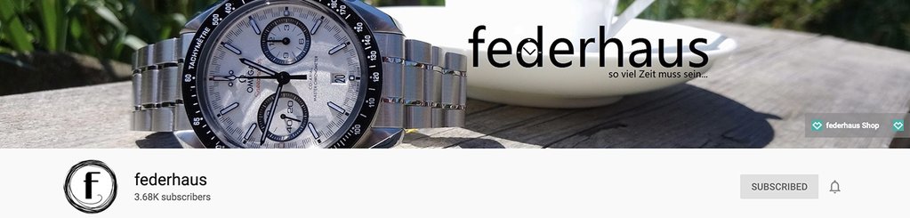 best youtube channels about watches - Federhaus