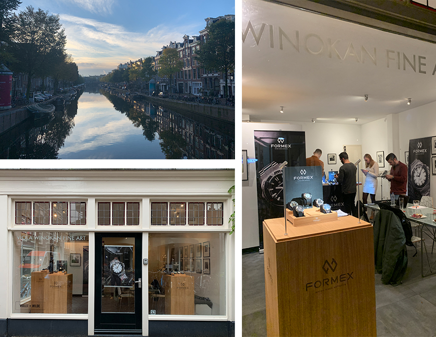 Formex Swiss Watches Pop-Up store in Amsterdam
