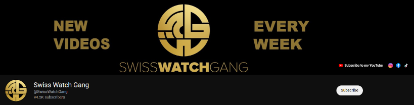 Swiss Watch Gang youtube channel