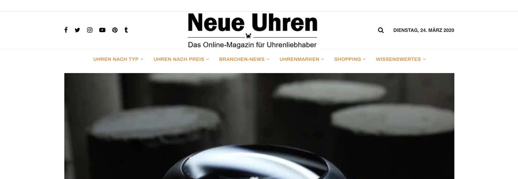 the best blogs about watches - Neue Uhren