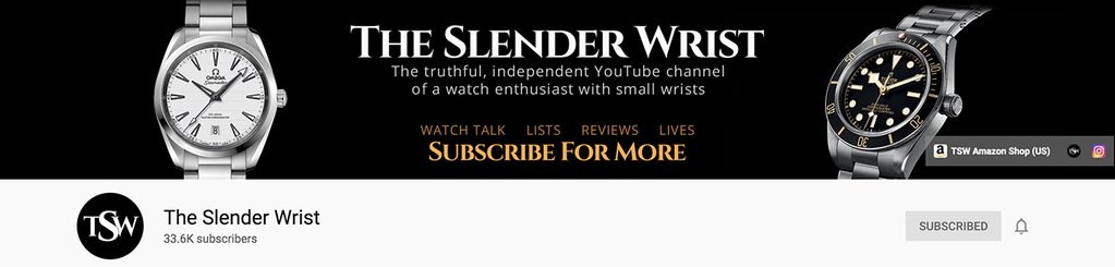 best youtube channels about watches - The Slender Wrist