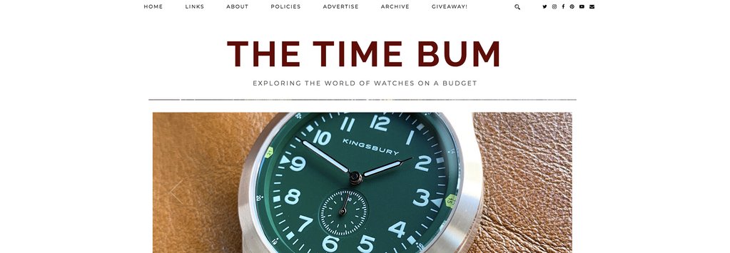 the best blogs about watches - The Time Bum