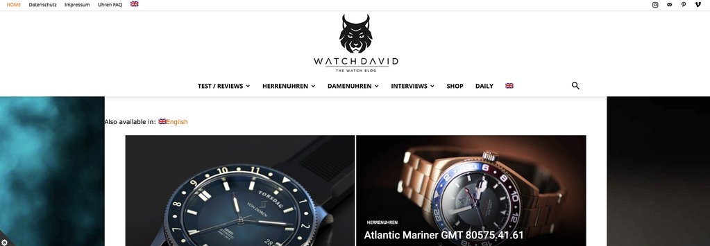 the best blogs about watches - WatchDavid